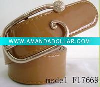 Wholesale Fashion buckle belt (F17669)