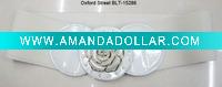 Wholesale Fashion Lady Belt with flower buckle