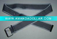 Wholesale fashion pink butterfly design buckle fabric belts