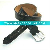 Wholesale Fashion Brand PU Jean Belt with rectangle buckle