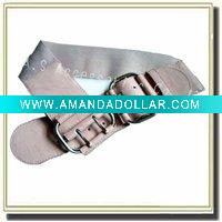 lady belt with wrapped buckle