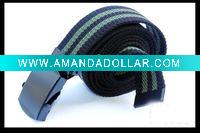 Woven Belt with Buckle