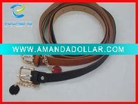 Wholesale 2011 leather belt. anti-brass buckle belt