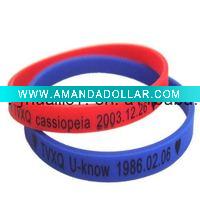 Wholesale sales promotion silica gel strap