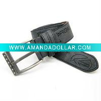 Wholesale Men's fashion casual leather belt with good pattern on the strap CB0453