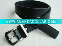 Wholesale Men pu belt with zinc alloy buckle