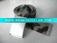 Wholesale casual belt,webbing print belt
