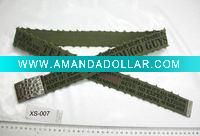 Wholesale fashion print webbing belt