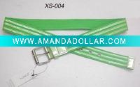 Wholesale fashion webbing belt with sequins