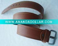 Wholesale Men pu belt with zinc alloy buckle
