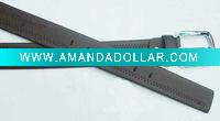Wholesale Men pu belt with zinc alloy buckle