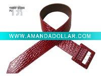 Wholesale Wide Crocodile PU Belt