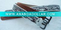 Wholesale Men pu belt with zinc alloy buckle