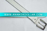 Wholesale Men pu belt with alloy buckle