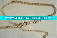 Wholesale Chain belt,waist belt,lady's waistband,strap BDT09123