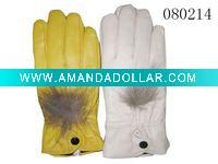2011 lady leather gloves