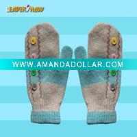 knitted mitten