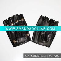 Pu glove for lady