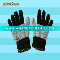 Fashion knitted glove