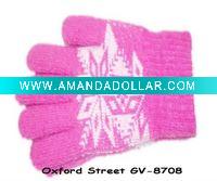 Wholesale Hot sell acrylic glove