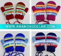 Wholesale Children fashion knitted gloves