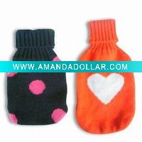 Wholesale Knitted Hot Water Container Covers/Gloves