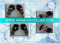 Wholesale fashion knitted gloves, winter gloves