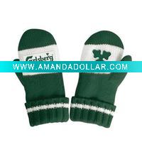 Wholesale fashion design knitted glove,weave gloves