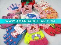 Wholesale children lovely magic glove with printing