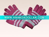 winter glove/knitted glove/ladies' glove
