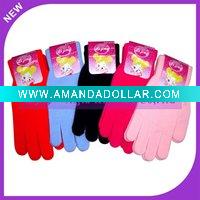 Women acrylic magic gloves