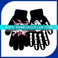 Acrylic printed Magic gloves