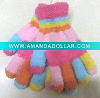 charm knitted gloves