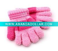 knitted cotton glove