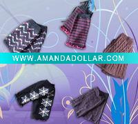 fashion knitted gloves