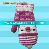 Wholesale fashion and newest girl's winter glove