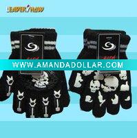 Wholesale LSGE-024 boy's winter knitted glove