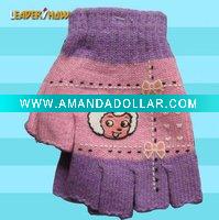 Wholesale fashion cute knitted glove