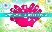 Wholesale 2011 Newest Ladys' Knitted Printing gloves