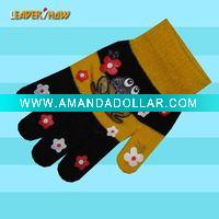 Wholesale Lastest fashional knitted winter gloves