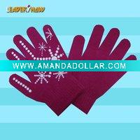 Wholesale 2010 Lastest fashional knitted winter gloves