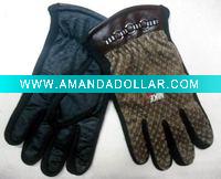 Wholesale fashion ladies leather gloves with label FG0107