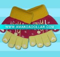 knitted fashion glove