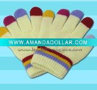 knitted hand glove