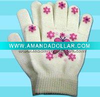 knitted mittens