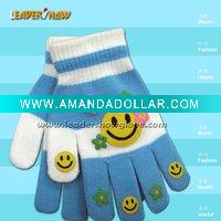 Wholesale fleece knitted glove