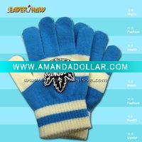fleece knitted glove