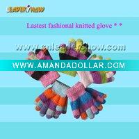 Wholesale 2010 lastest fashional knitted glove
