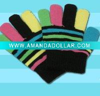 knitted hand glove