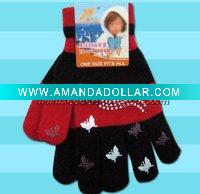 knitted mittens